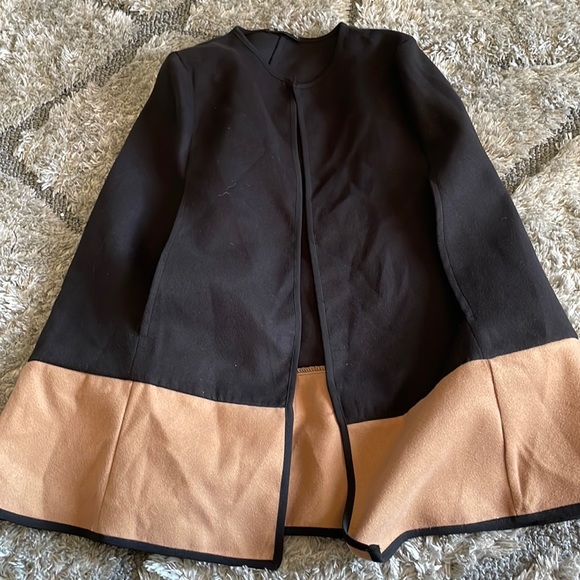 SHEIN Jackets & Blazers - SHEIN Color Block Cape